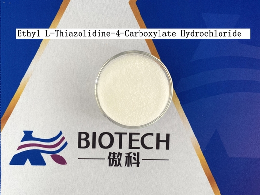 Ethyl L-Thiazolidine-4-Carboxylate Hydrochloride CAS 86028-91-3 Bubuk Putih Kristal Kemurnian 98%