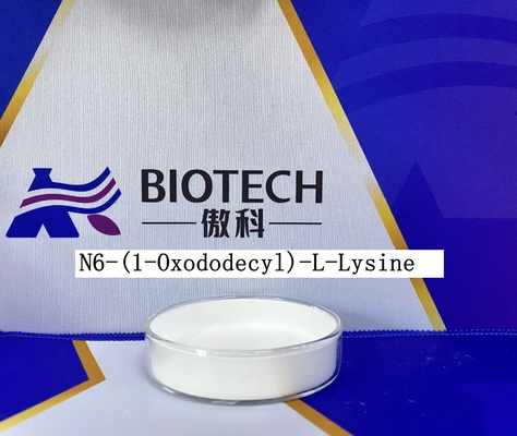 Aditif Kosmetik N6-(1-Oxododecyl)-L-Lysine Cas 52315-75-0 White Powder Assay 95%