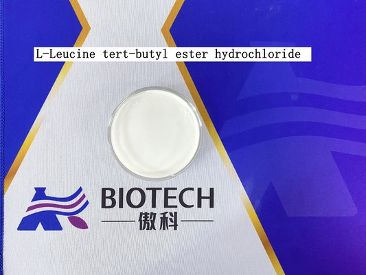 API Intermediate L-Leucine Tert-Butyl Ester Hydrochloride CAS No 2748-02-9 Bubuk Putih 98%
