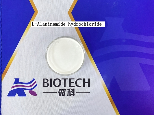 H-Ala-NH2·HCl CAS No 33208-99-0 untuk Turunan Asam Amino Bubuk putih Kemurnian 98%