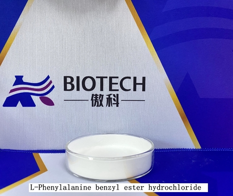H-Phe-OBzl·HCl CAS No 2462-32-0 untuk Turunan Asam Amino Bubuk putih Kemurnian 98%