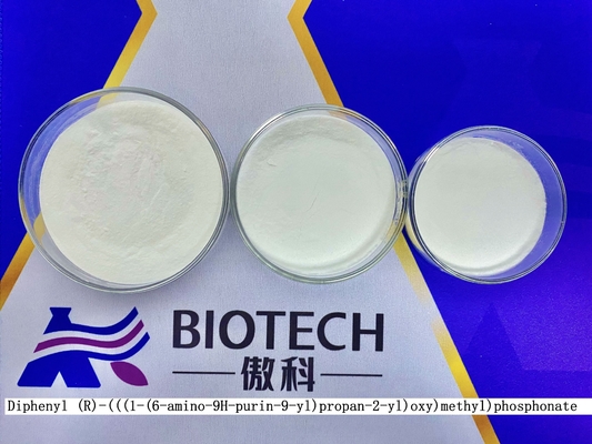 Diphenyl (R)-(((1-(6-Amino-9H-Purin-9-Yl)Propan-2-Yl) -O-Methyl)Phosphonate CAS 342631-41-8 Untuk kemurnian TFA 97%