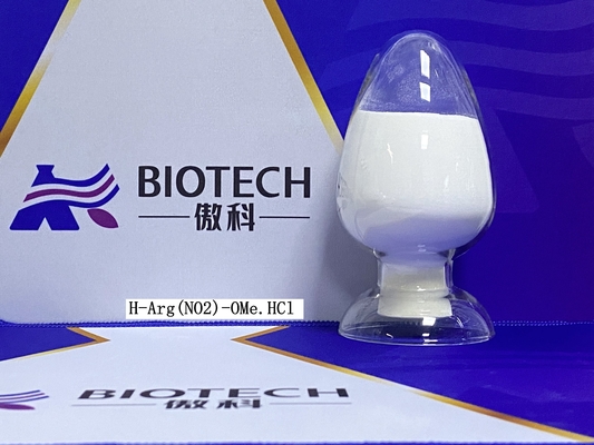 H Arg NO2 OMe HCl Turunan Asam Amino CAS No 51298-62-5 Bubuk Putih 98%