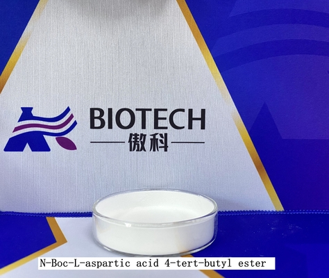 Boc-Asp(OtBu)-OH CAS No 1676-90-0 untuk Turunan Asam Amino Serbuk putih Kemurnian 99%