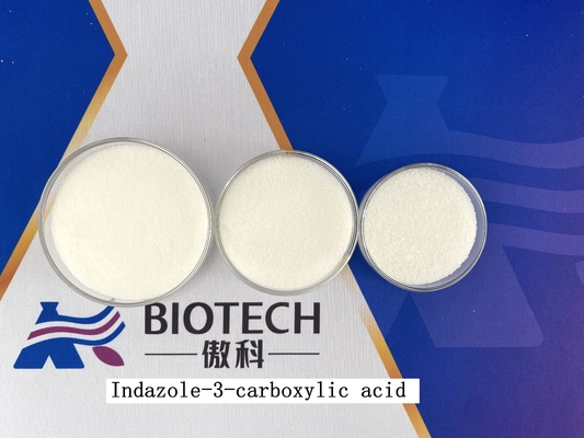 Indazole 3 Asam Karboksilat 98% 7 Hydroxygranisetron CAS No 4498-67-3 Bubuk Kristal