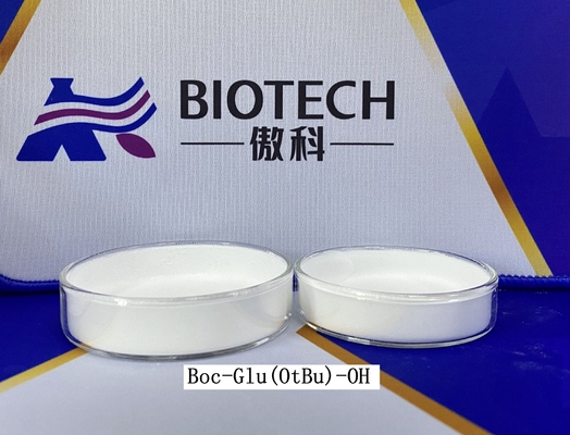 Boc Glu OtBu OH CAS No 13726-84-6 C14H25NO6 Bubuk Putih Kemurnian 99%