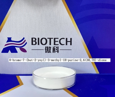 8-Bromo-7-(Tapi-2-Ynyl)-3-Methyl-1H-Purine-2,6(3H,7H)-Dione CAS No. 666816-98-4 White To Off White Powder