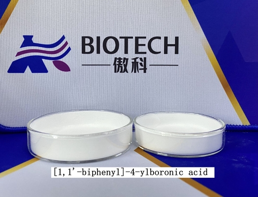 [1,1'-Biphenyl]-4-Ylboronic Acid CAS 5122-94-1 Kemurnian 98% Bahan Kimia Elektronik