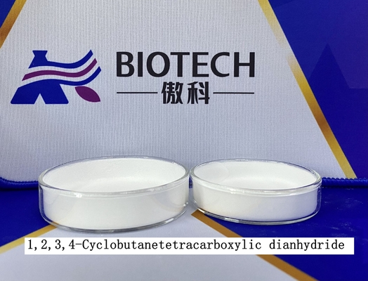 1,2,3,4-Cyclobutanetetracarboxylic Dianhydride CAS 4415-87-6 Padat Putih 99% C8H4O6