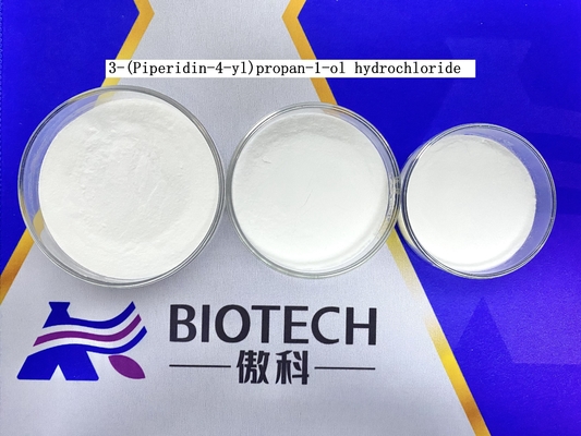3-(Piperidin-4-Yl)Propan-1-Ol Hidroklorida 97% CAS No 155270-01-2 Bubuk putih