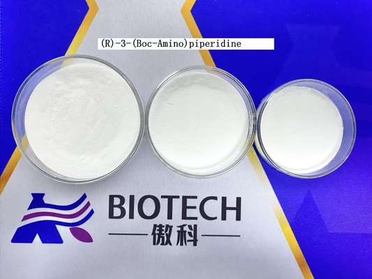 (R)-3-(Boc-Amino) CAS 309956-78-3 C10H20N2O2 White Powder Kemurnian 98% Aditif makanan sehat