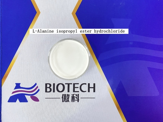 Asam Amino Khusus L-Alanine Isopropil Ester Hidroklorida CAS No. 39825-33-7 Bubuk Putih Kemurnian 99%
