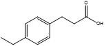 3-(4-Etilfenil)Senyawa Heterosiklik Asam Propanoat CAS 64740-36-9 Kemurnian 98%