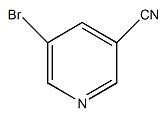 5-Bromonicotinonitrile Heterocyclic Compound CAS 35590-37-5 Bubuk Kuning Pucat Sampai Kuning