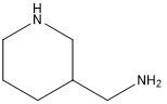 Piperidin-3-Ylmethanamine API Perantara CAS 23099-21-0 C6H14N2 Padat Putih