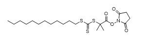 N-Succinimidyl 2-(Dodecylthiocarbonothioylthio)-2-methylpropionate No CAS 925232-64-0 C21H35NO4S3