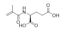 Metal Chelate Chromatography Methacryloyl-L-glutamic acid CAS 34373-07-4 Kemurnian 95%
