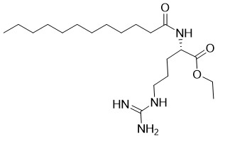 97% Ethyl Lauroyl Arginate CAS 48076-74-0 Bubuk Putih C20H40N4O3 Aditif Makanan