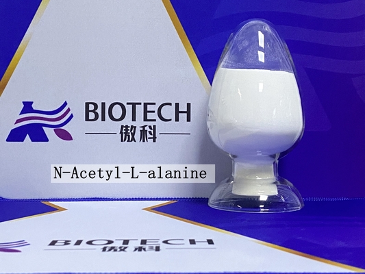 Turunan Asam Amino N-Acetyl-L-Alanine CAS.97-69-8 C5H9NO3 Serbuk Putih