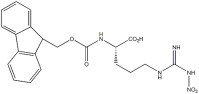 Amino Acid Derivatives Fmoc-Arg ((NO2) -OH CAS. 58111-94-7 White Powder Kemurnian 98% C21H23N5O6