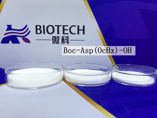 Turunan Asam Amino Boc-Asp(OcHx)-OH No CAS 73821-95-1 Kemurnian 98% CC15H25NO6