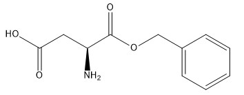 CAS 7362-93-8 Turunan Asam Amino Kemurnian 98% H-Asp-OBzl C11H13NO4 Padatan Putih
