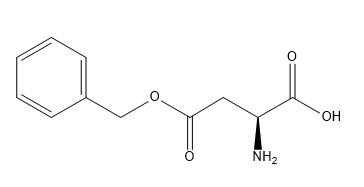 98% CAS 2177-63-1 H-Asp(OBzl)-OH C11H13NO4 Turunan Asam Amino Bubuk Putih