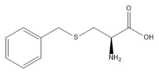 Kemurnian 98% Turunan Asam Amino CAS 3054-01-0 H-Cys(Bzl)-OH Putih Menjadi Serbuk Hampir Putih
