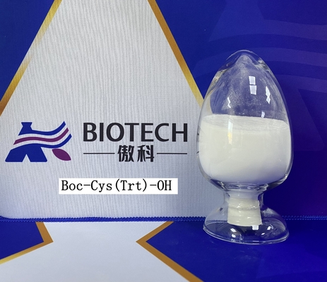 98% Turunan Asam Amino CAS 21947-98-8 Boc-Cys(Trt)-OH C27H29NO4S Serbuk