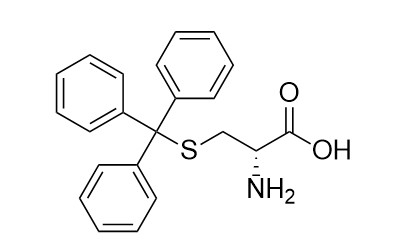 CAS 25840-82-8 Turunan Asam Amino 98% S-Trityl-D-Sistein C22H21NO2S