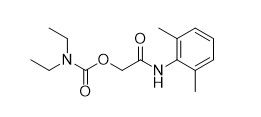 2-((2,6-Dimethylphenyl) amino)-2-oxoethyl diethylcarbamate untuk kotoran Leostesin Bubuk putih kemurnian 97%