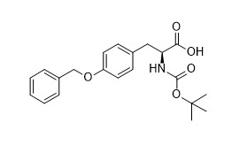 Turunan Asam Amino Boc-Tyr(Bzl)-OH CAS No 2130-96-3 untuk Turunan Asam Amino Bubuk putih Kemurnian 99%