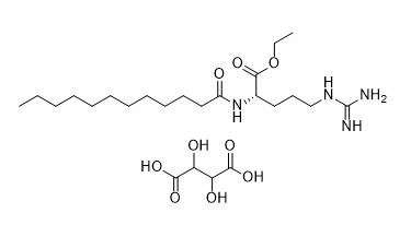 COA Aditif Makanan Sehat N Alpha Lauroyl Arginine Ethyl Ester Tartrate C24H46N4O9