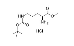 H Orn Boc OMe HCl Bahan Kimia Kustom CAS 2480-96-8 C11H23ClN2O4