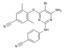 Purity 99% Etravirine CAS No 269055-15-4 API Serbuk Putih Atau Seperti Putih Menengah