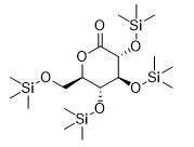2,3,4,6-Tetrakis-O-Trimethylsilyl-D-Gluconolactone CAS 32384-65-9 Tidak Berwarna Sampai Cairan Kuning Muda API Perantara