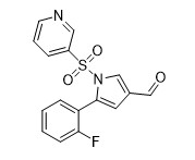 5-(2-Fluorophenyl)-1-(3-Pyridinylsulfonyl)-1H-Pyrrole-3-Carboxaldeh CAS 81677-11-8 Bubuk Kuning