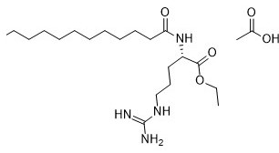 N Alpha Lauroyl Arginine Ethyl Ester Acetate CAS 92071-96-0 Aditif Makanan Sehat