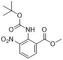 Metil 2-((Tert-Butoxycarbonylamino)-3-Nitrobenzoate CAS 57113-90-3 Bubuk Kristal Kuning Muda