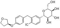 Empagliflozin CAS 864070-44-0 Kemurnian 99% Putih Atau Putih Seperti Bubuk C23H27ClO7