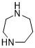 1,4-Diazacycloheptane CAS 505-66-8 C5H12N2 Kristal Putih Hingga Kekuningan Kemurnian 99% Senyawa Heterosiklik