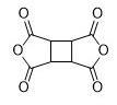 1,2,3,4-Cyclobutanetetracarboxylic Dianhydride CAS 4415-87-6 Padat Putih 99% C8H4O6