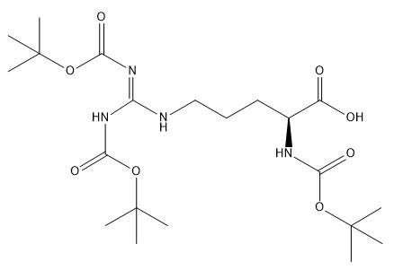 Asam Amino Khusus Boc-Arg(Boc)2-OH No CAS 97745-69-2 C21H38N4O8