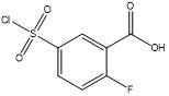 5-(Chlorosulphonyl)-2-Fluorobenzoic Acid Senyawa Heterosiklik CAS No.37098-75-2