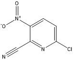 6-Chloro-2-Cyano-3-Nitropyridine Senyawa Heterosiklik CAS 93683-65-9 Kemurnian 98%