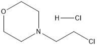 APIs Intermediate 4- ((2-Chloroethyl) morpholine Hydrochloride CAS No.3647-69-6 Putih hingga Beige Kristalin Powder 98%
