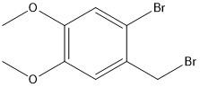 API Perantara 2-Bromo-4,5-Dimethoxybenzyl Bromide No CAS 53207-00-4 Kemurnian 98%