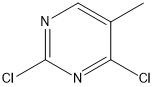 2,4-Dichloro-5-Methylpyrimidine API Intermediet CAS 1780-31-0 Kemurnian 98% C5H4Cl2N2