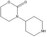 3-(Piperidin-4-Yl)-1,3-Oxazinan-2-One API Intermediate CAS 164518-99-4 Kemurnian 98%