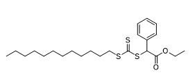 Etil 2-(((dodecylthio)carbonothioyl)thio)-2-phenylacetate CAS No. 1079398-19-8 Kemurnian 95%